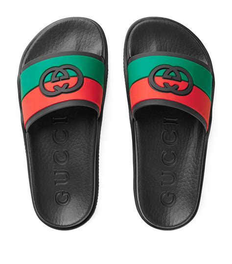 kids camo slides gucci|Gucci mini me boots.